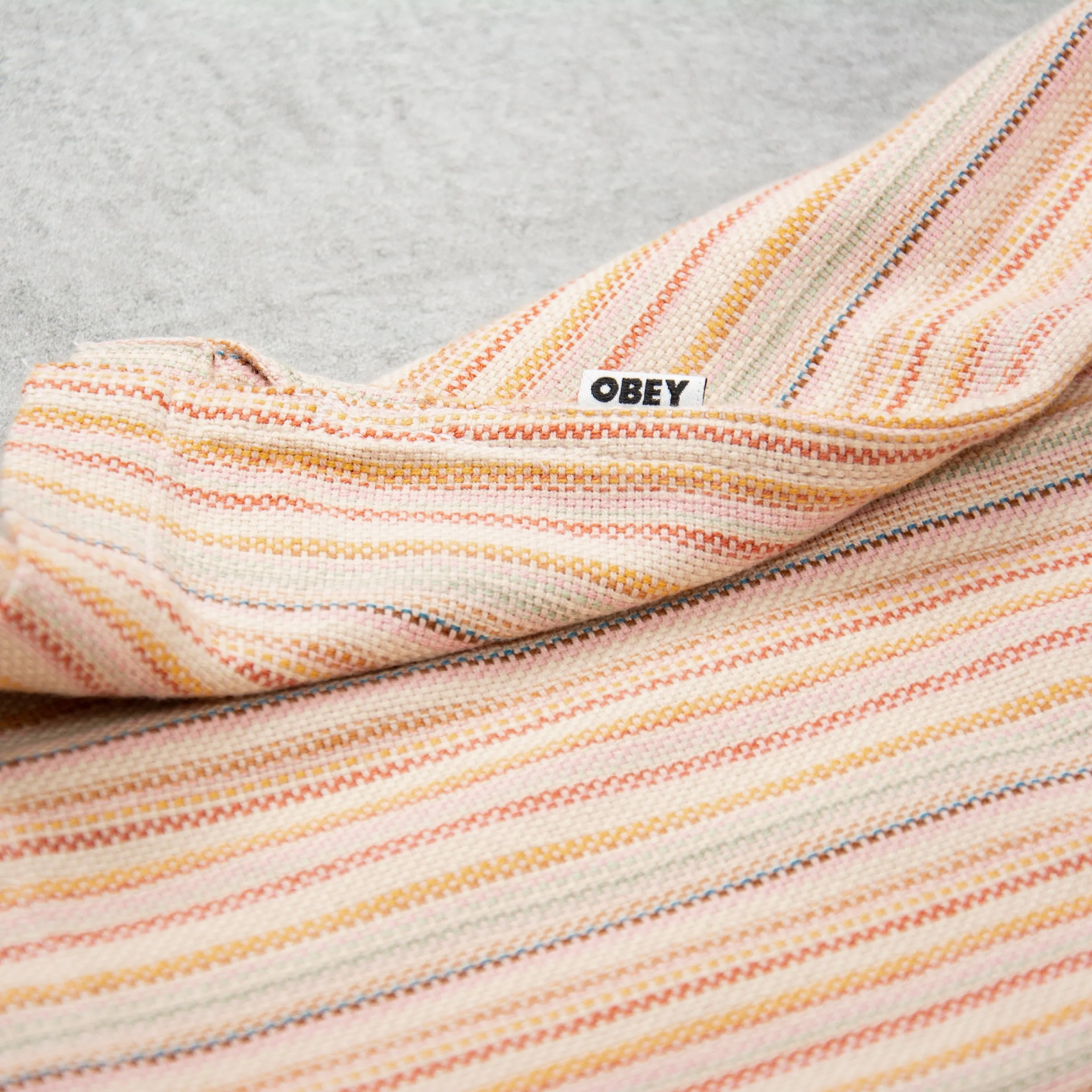 Obey Talby Woven Shirt - Unbleached