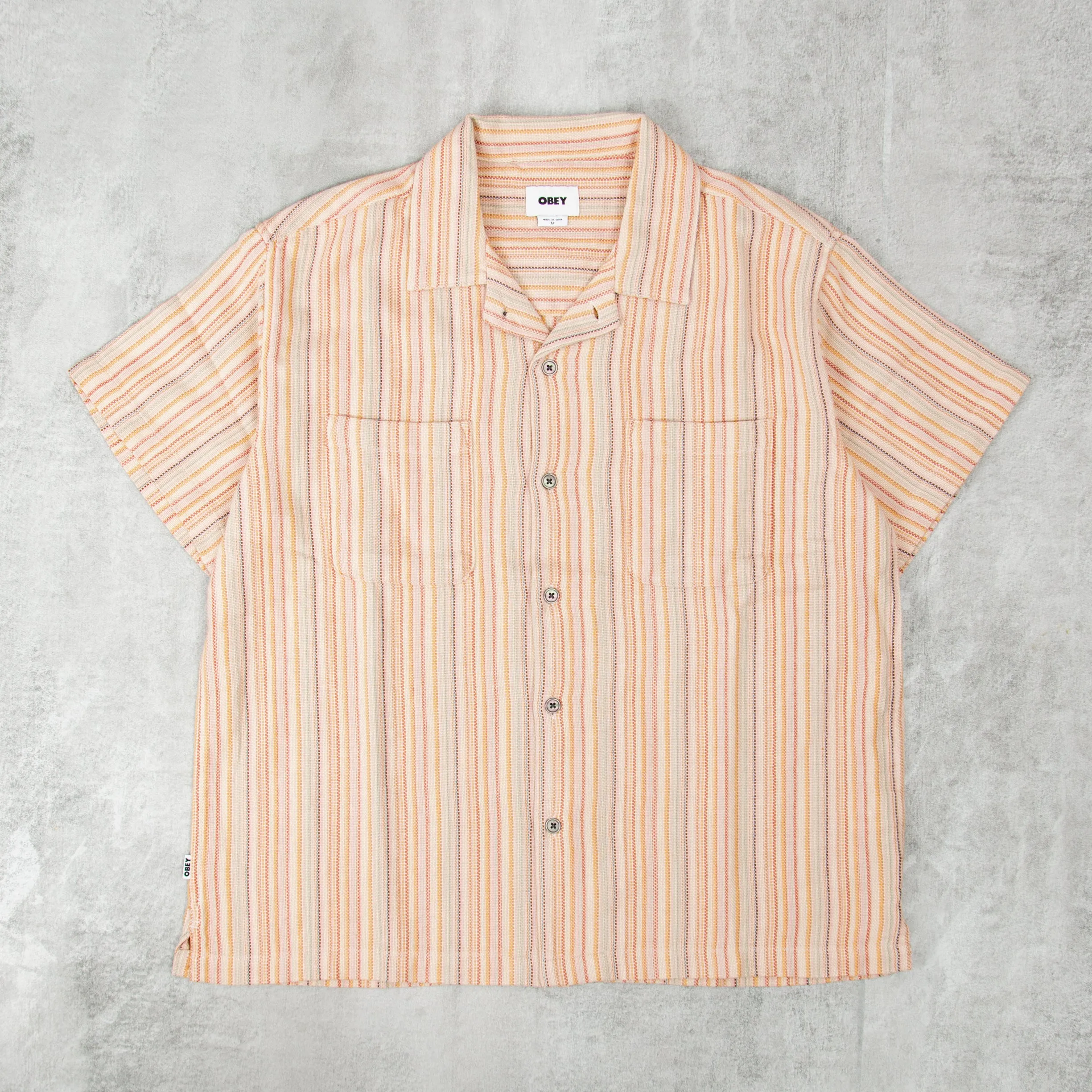 Obey Talby Woven Shirt - Unbleached