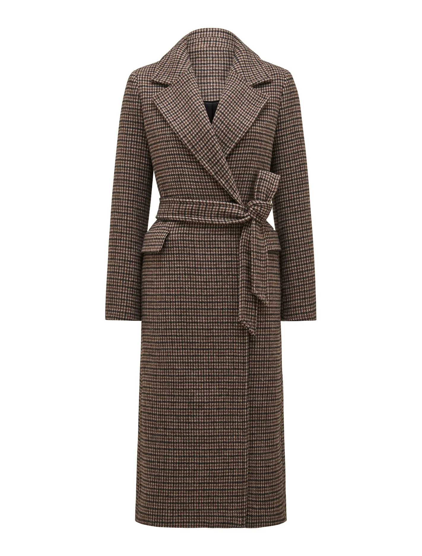 Oscar Check Coat