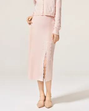 Pearl Blush Ashlee Knit Skirt