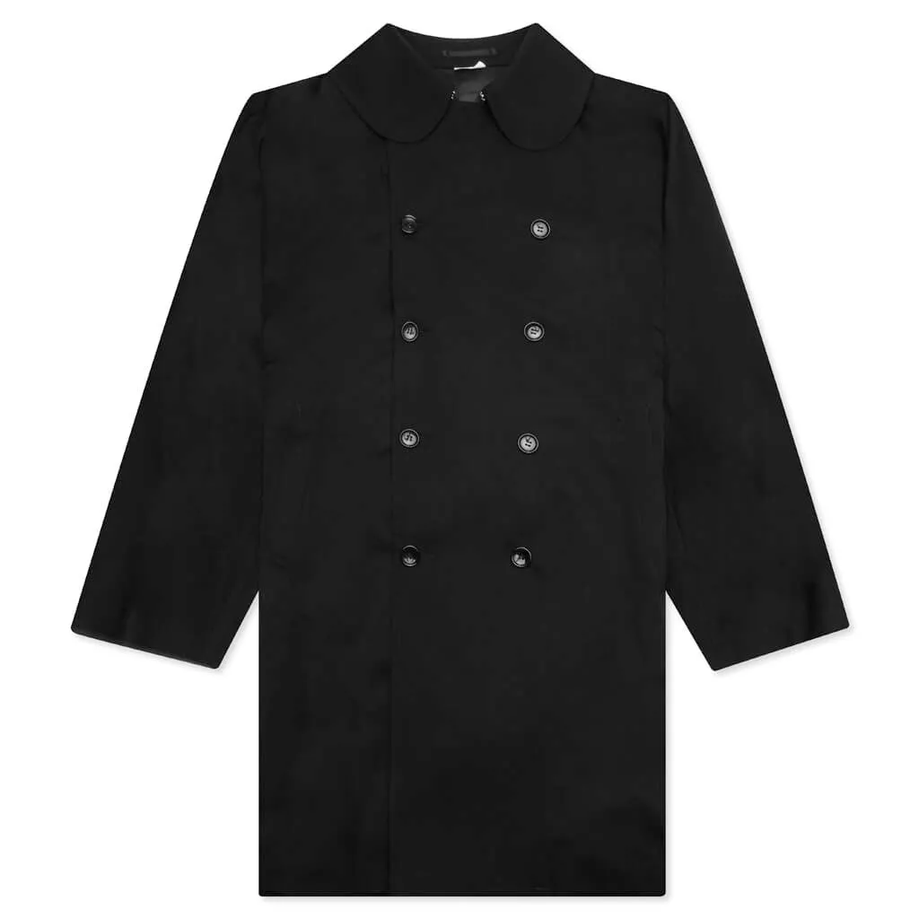 Plus Wool Coat - Black