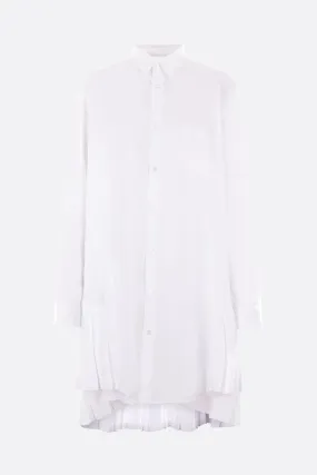 poplin oversized shirt