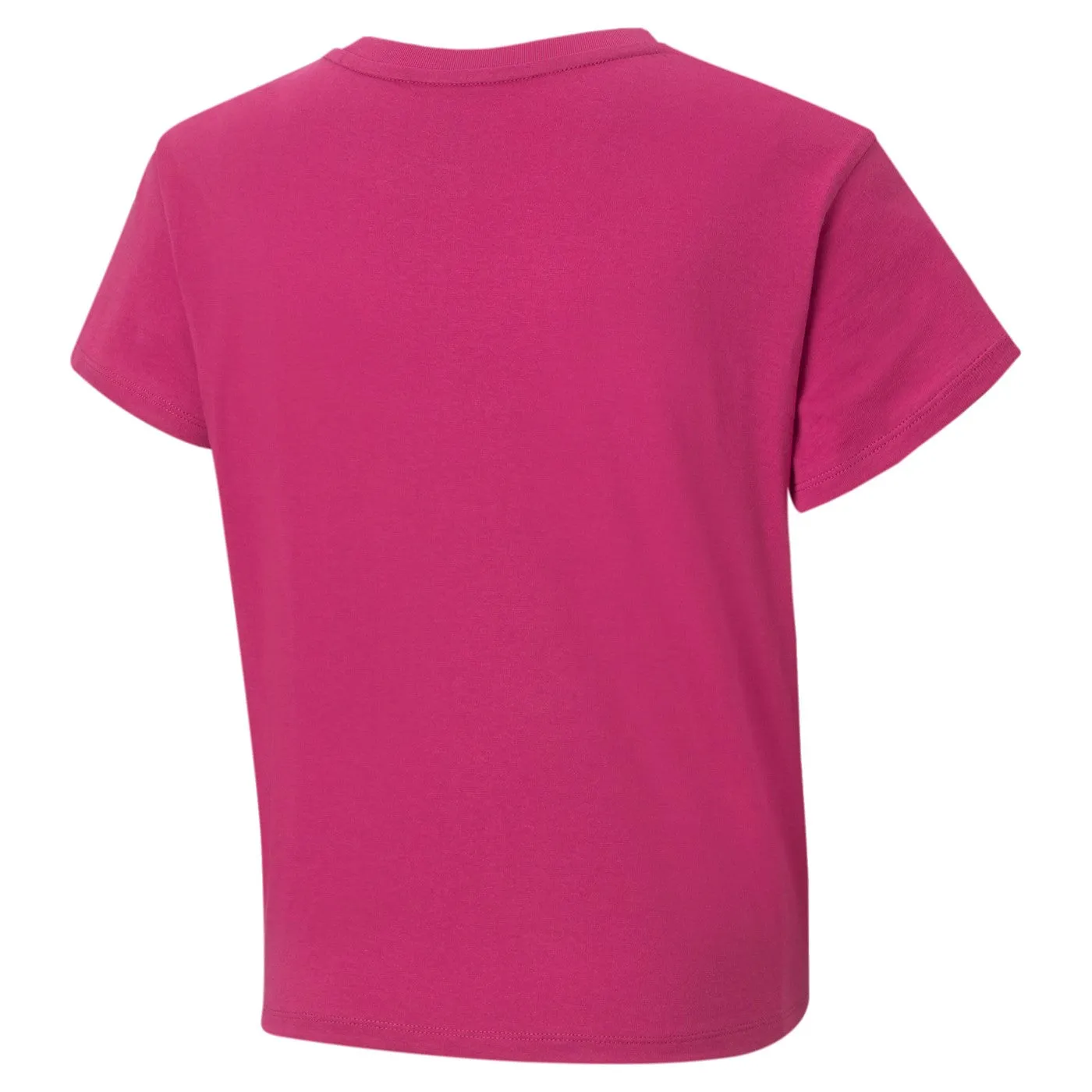 Puma ESS  Logo Knotted Tee G 846956-14 festival fuchsia