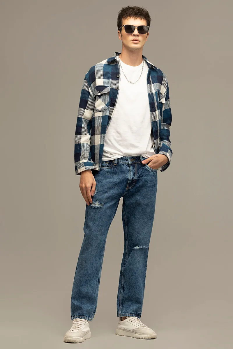 Refined Ink Blue Relaxed Fit Jeans