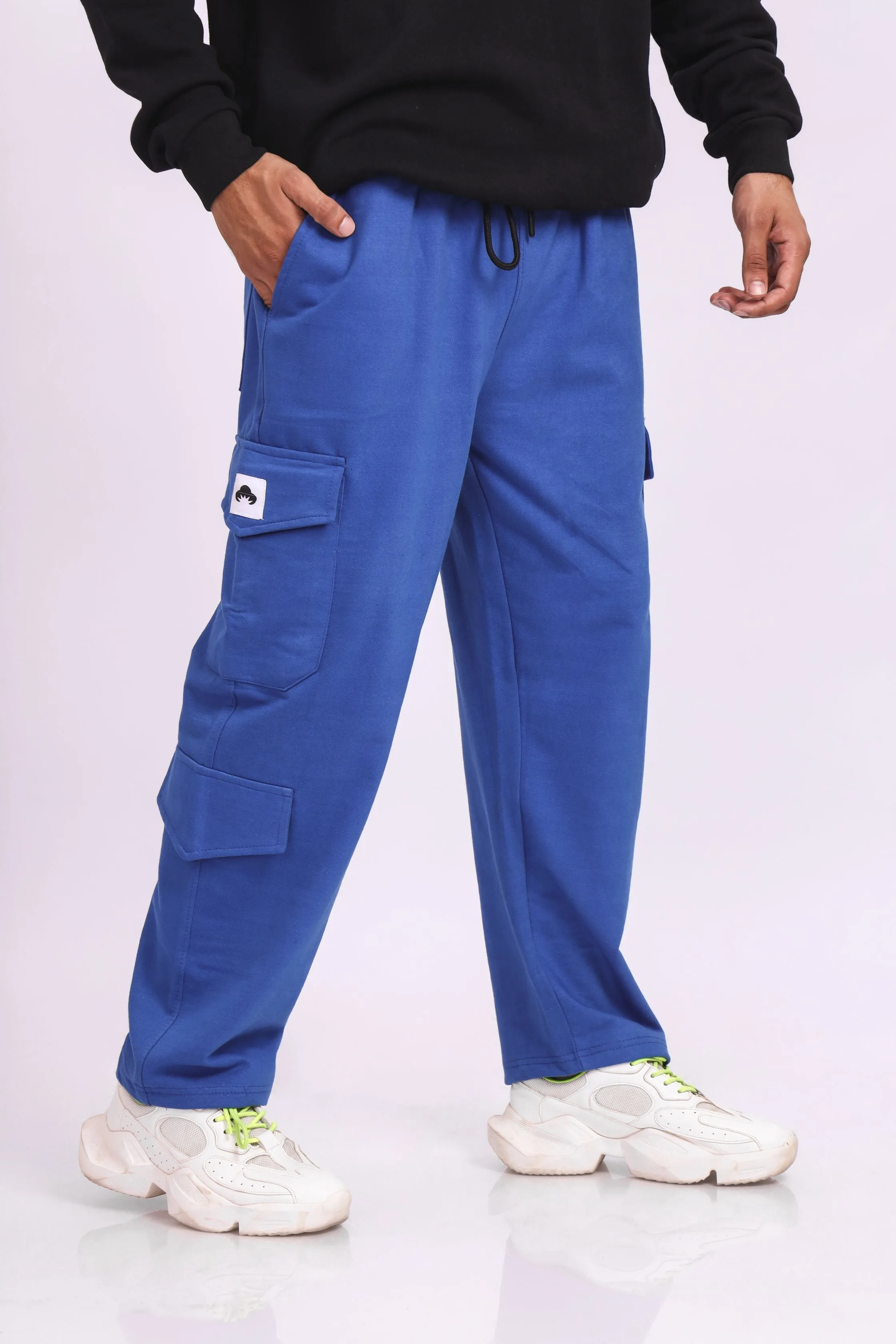 Royal Blue Cargo Trouser