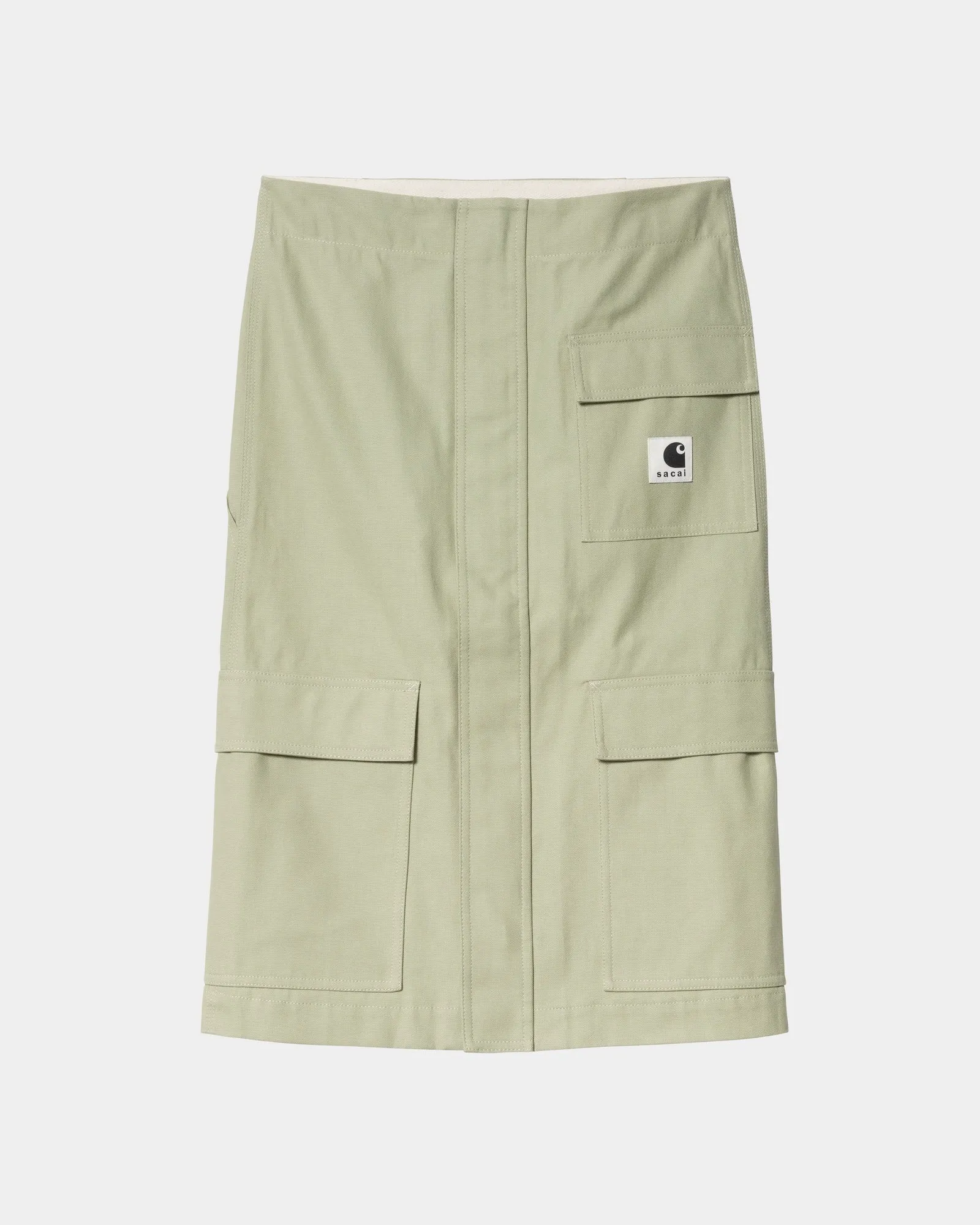 sacai x Carhartt WIP Women's Duck Skirt | Light Green