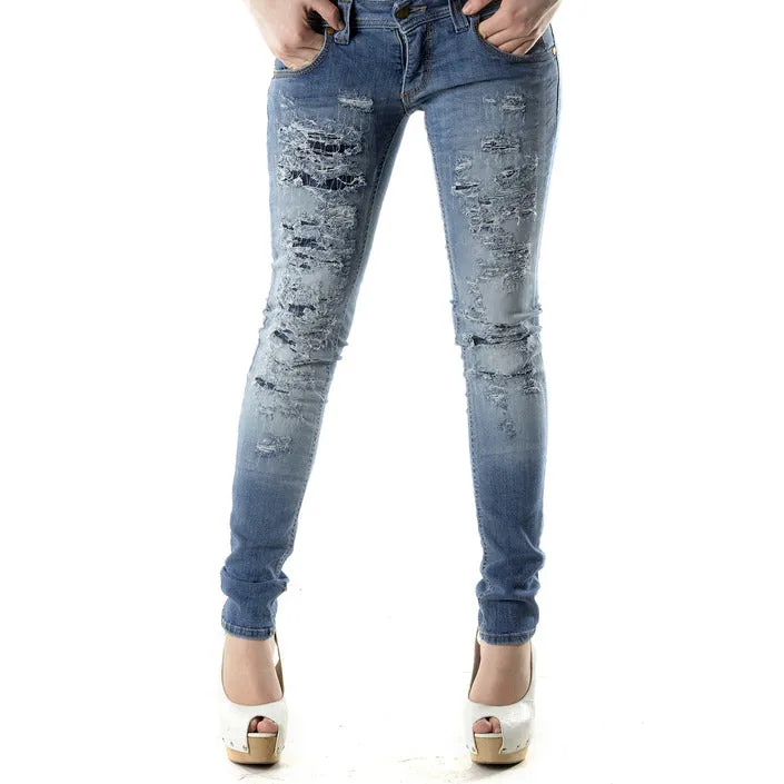 Sexy Woman Jeans Donna