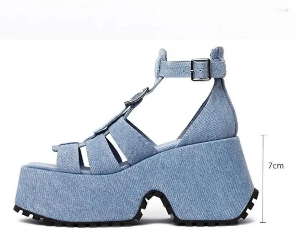 Spring Tranquil Platform Sandals