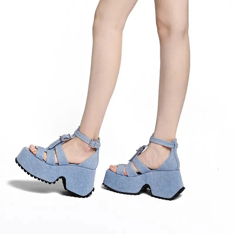 Spring Tranquil Platform Sandals