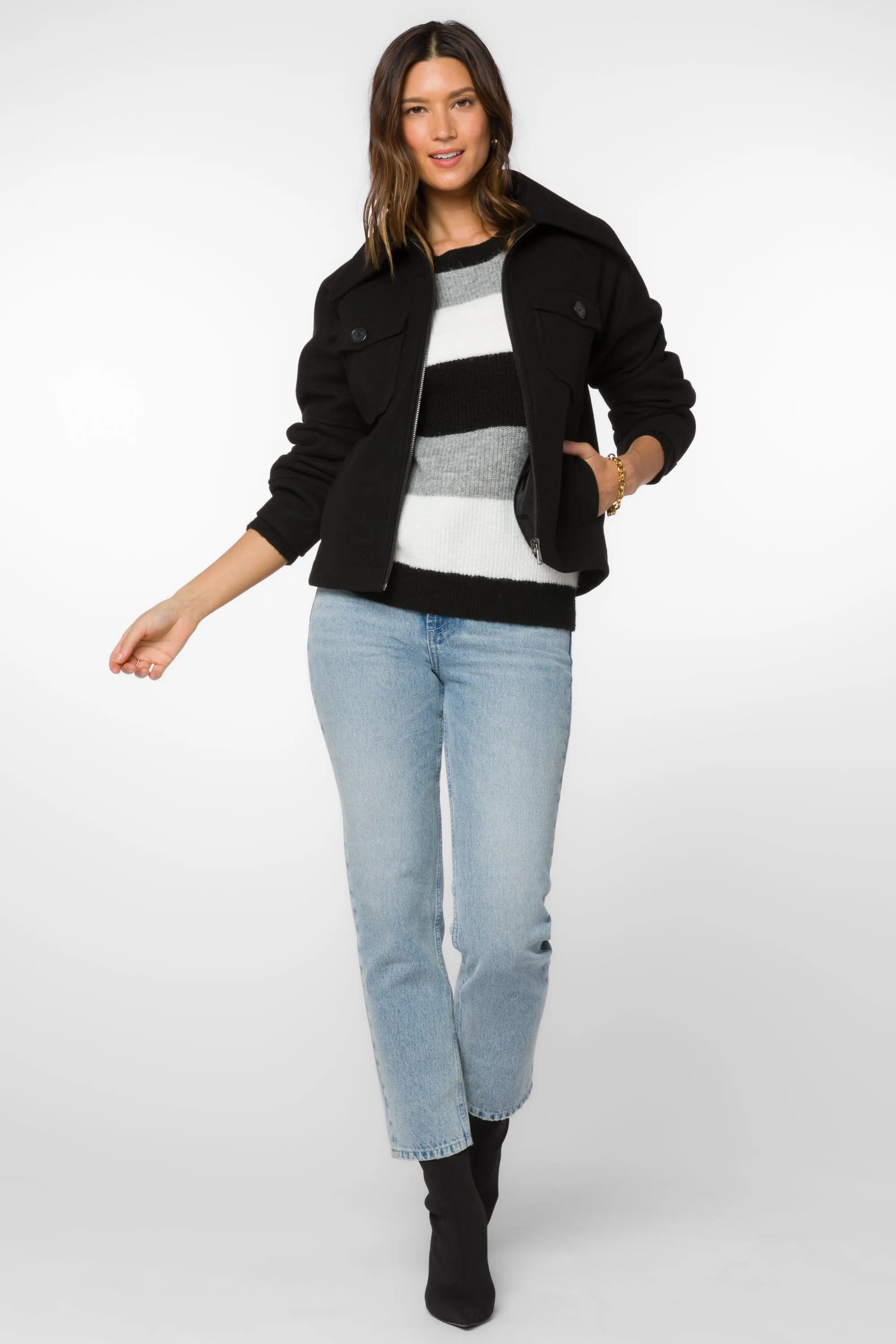 Stassi Black Jacket