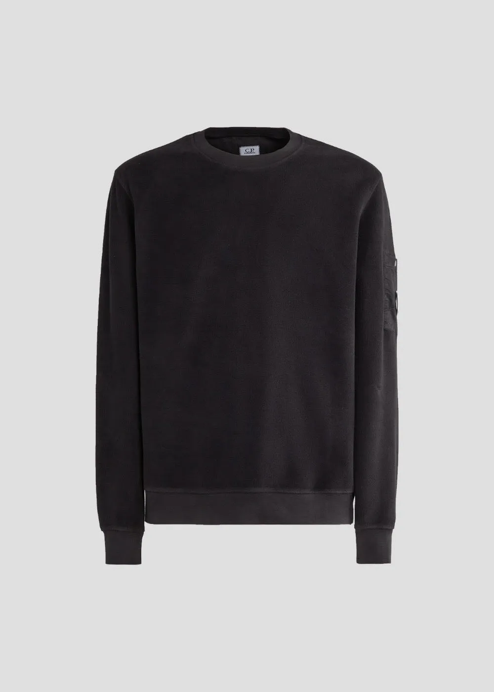 Sweat-shirt C.P. Company Brushed Noir