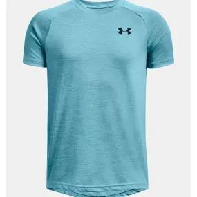 Under Armour Glacier Blue/Black Tech 2.0 S/S Tee