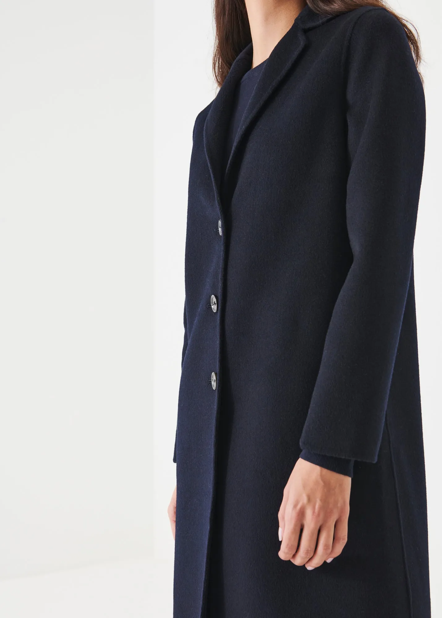 WOOL CASHMERE COAT