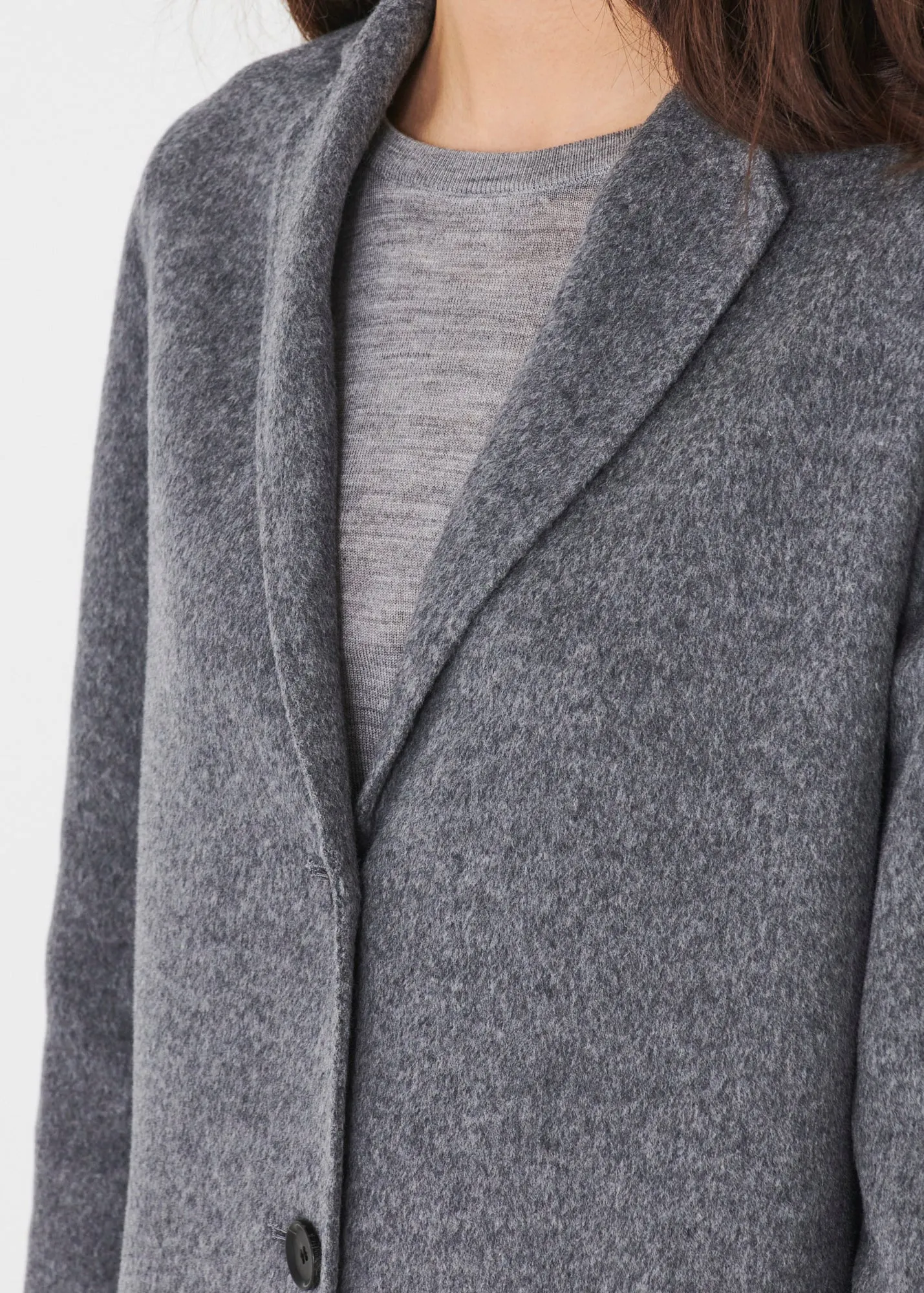 WOOL CASHMERE COAT