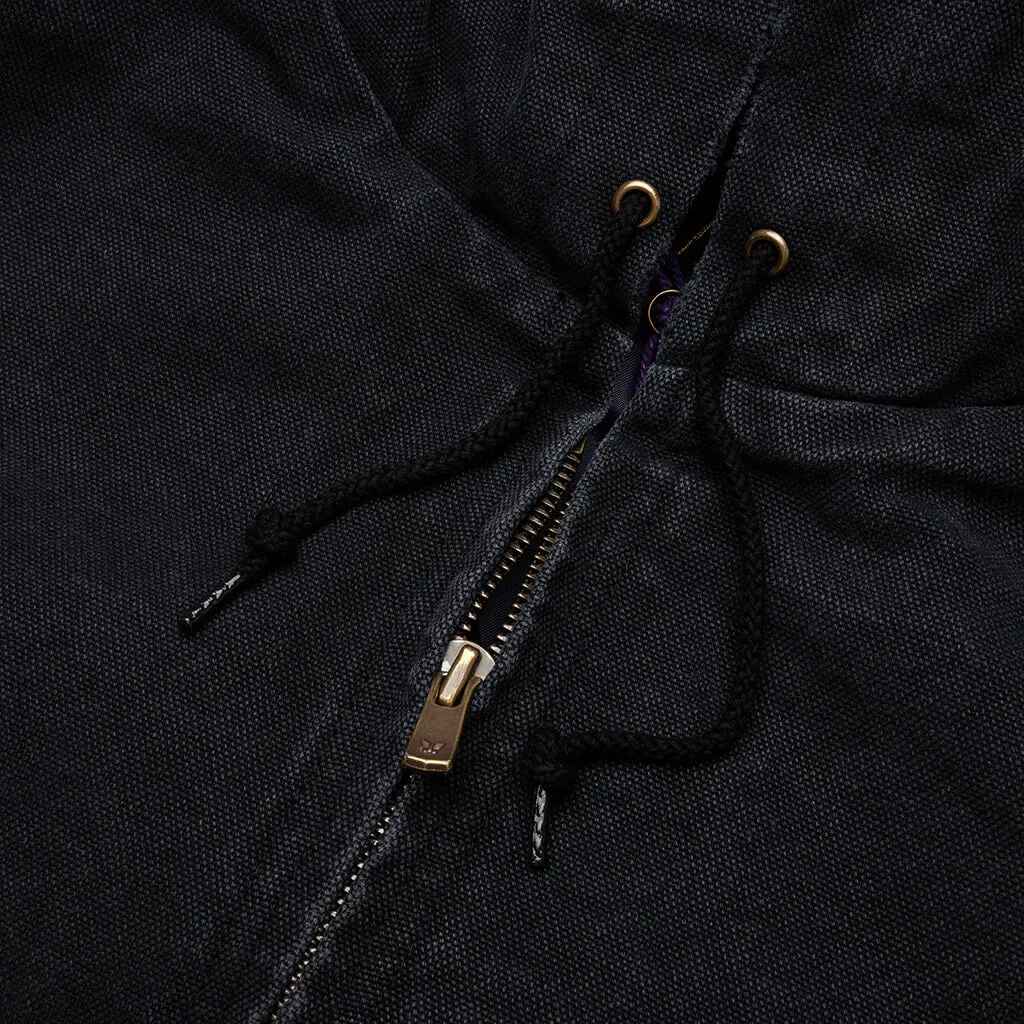 Zipped Work Hoody - Black